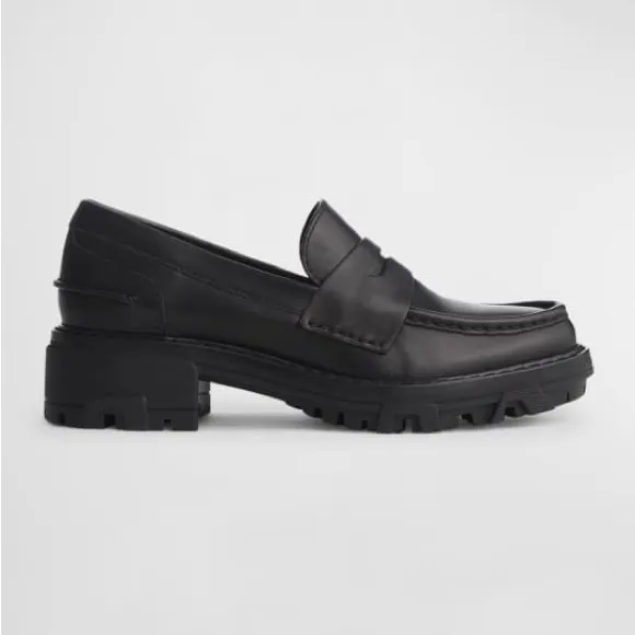 Rag and Bone Shiloh Loafers Leather Black 36