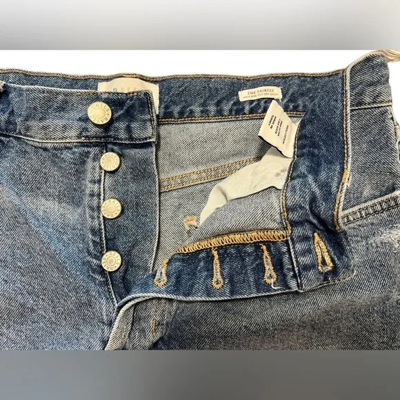 RAILS The Fairfax High Rise Cut Off Denim Shorts Size 31