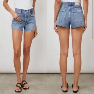 RAILS The Fairfax High Rise Cut Off Denim Shorts Size 31