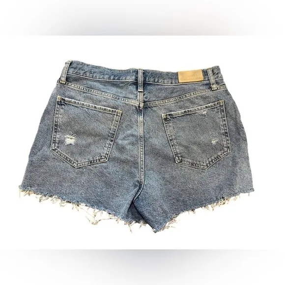 RAILS The Fairfax High Rise Cut Off Denim Shorts Size 31