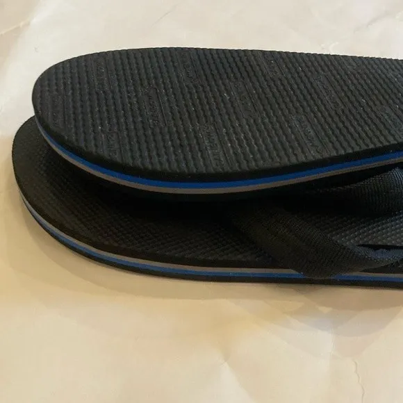Rainbow Sandals Men's Single Layer Soft Top 1&quot; EVA Rubber Filled Nylon Strap