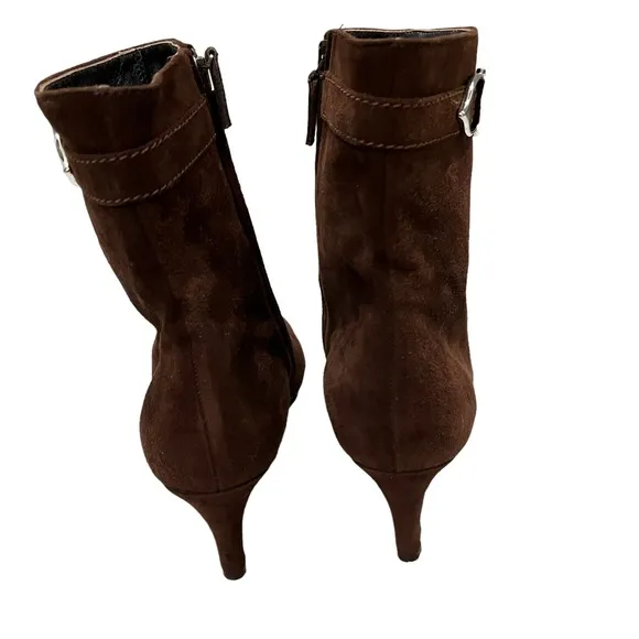 Ralph Lauren Brown Ankle Boots