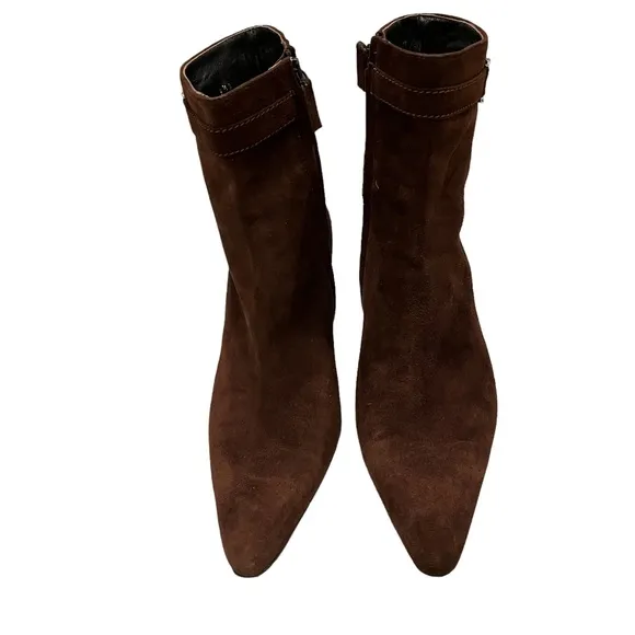 Ralph Lauren Brown Ankle Boots