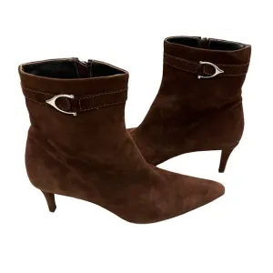 Ralph Lauren Brown Ankle Boots