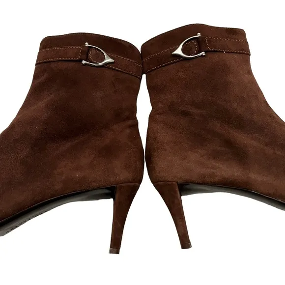 Ralph Lauren Brown Ankle Boots