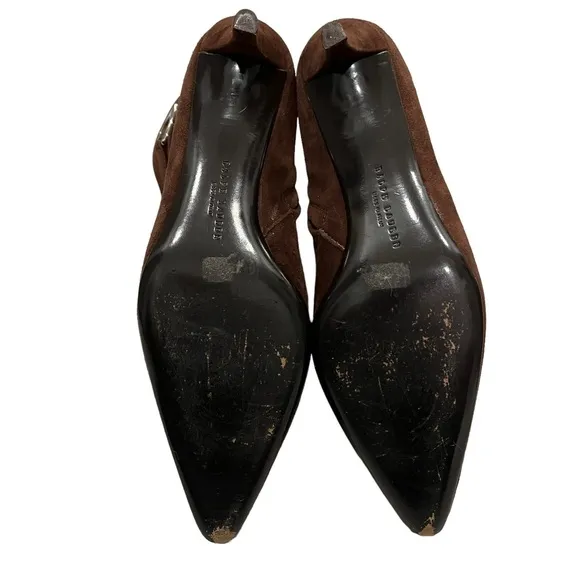 Ralph Lauren Brown Ankle Boots