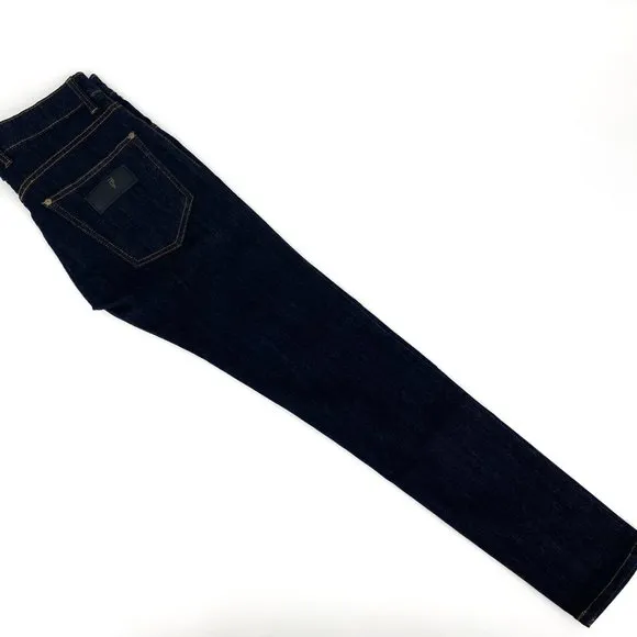 RARE APRIL 77 RECORDS Raw Denim Skinny Jeans