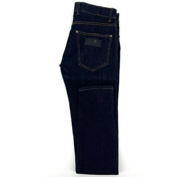 RARE APRIL 77 RECORDS Raw Denim Skinny Jeans