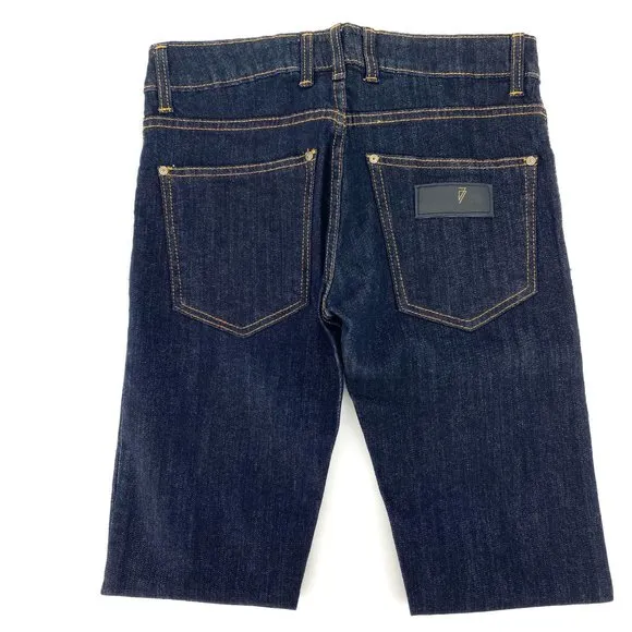 RARE APRIL 77 RECORDS Raw Denim Skinny Jeans