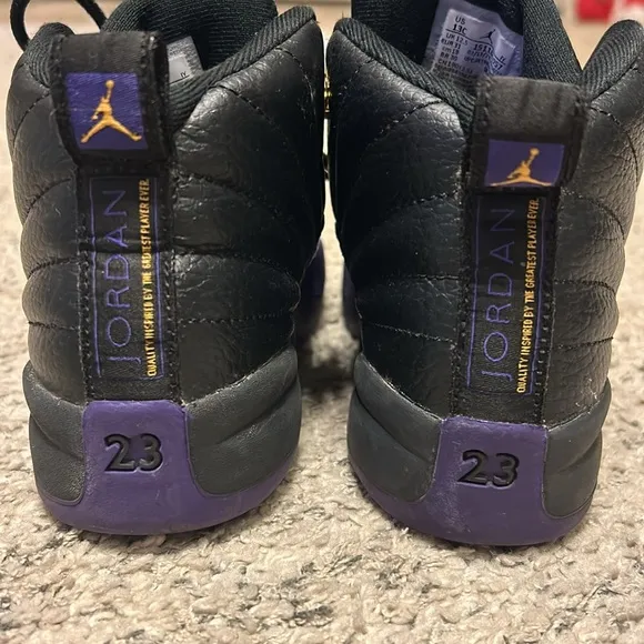 RARE Size 13C Nike Air Jordan 12 Retro “Field Purple” Kids Sneakers 151186-057