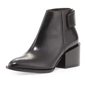 RARE VINCE Laird leather ankle boots size 8