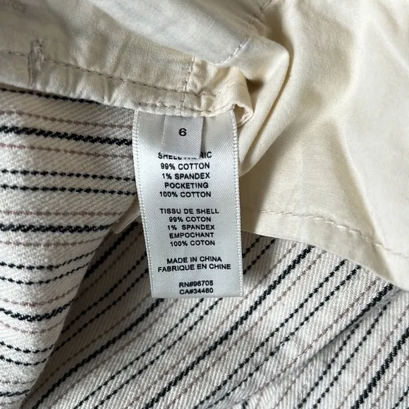 Rebecca Taylor High Rise Striped Shorts | EUC Size 6