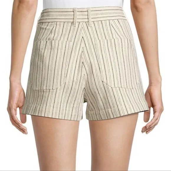 Rebecca Taylor High Rise Striped Shorts | EUC Size 6