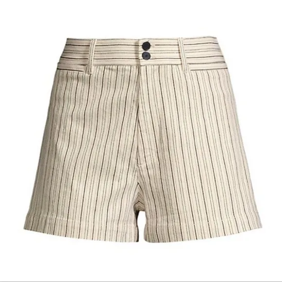 Rebecca Taylor High Rise Striped Shorts | EUC Size 6