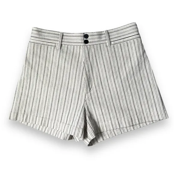 Rebecca Taylor High Rise Striped Shorts | EUC Size 6
