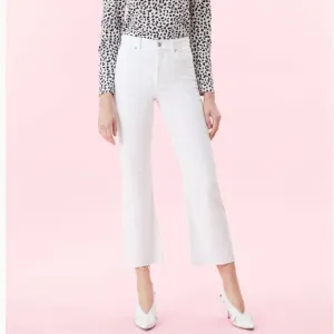 Rebecca Taylor La Vie Ines Kickboot Crop Jeans