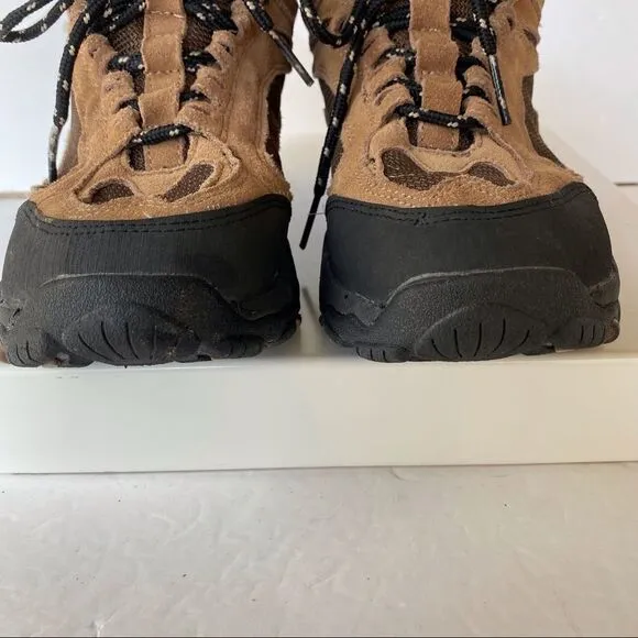 Red Head Brown Suede Ankle Hiking Boots Size 8