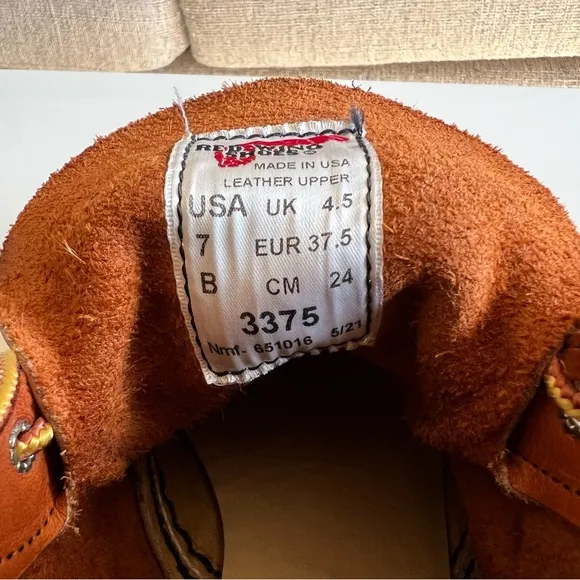 Red Wing Heritage Classic Brown Leather Boots
