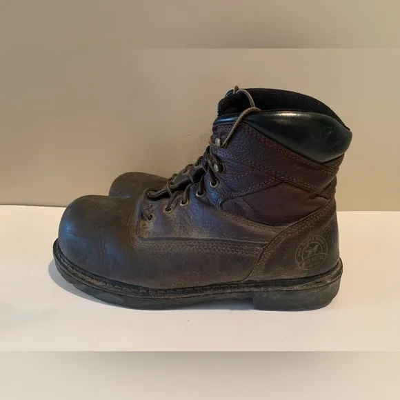 Red Wing‎ Irish Setter Steel Toe 83624 Brown Oil Slip Resistant Work Boots 11 EE