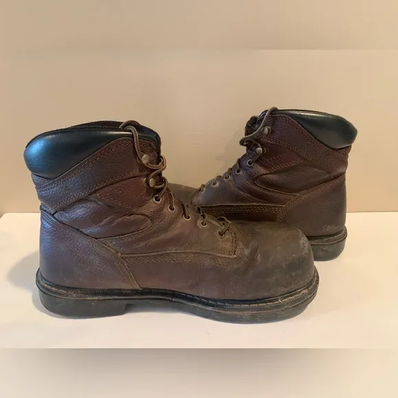 Red Wing‎ Irish Setter Steel Toe 83624 Brown Oil Slip Resistant Work Boots 11 EE