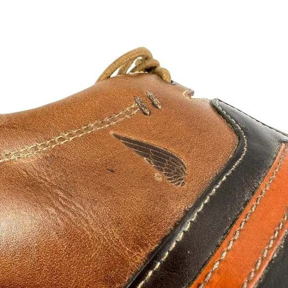 Red Wing Men's Low Top Brown Leather Casual Sneakers Loafers Soft Toe 10.5 EE