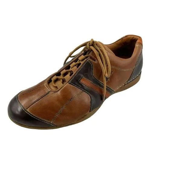 Red Wing Men's Low Top Brown Leather Casual Sneakers Loafers Soft Toe 10.5 EE