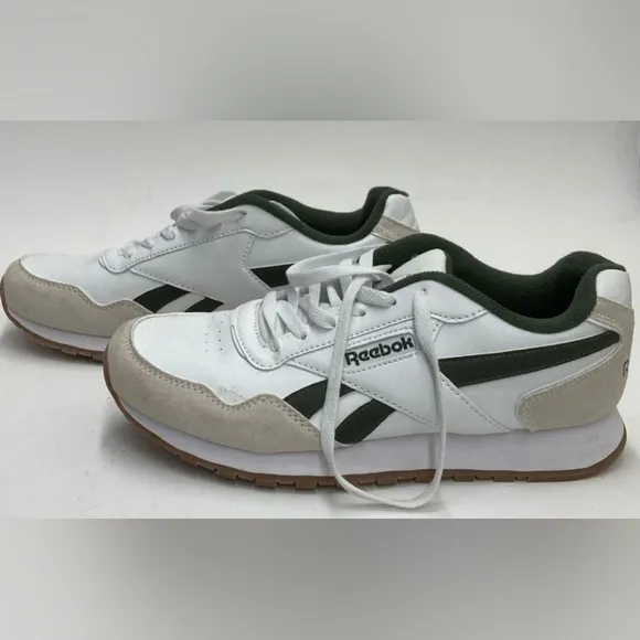 Reebok Classic Harman Run 'Chalk Black Gum' Sneakers Men's Size 10W New $79.95