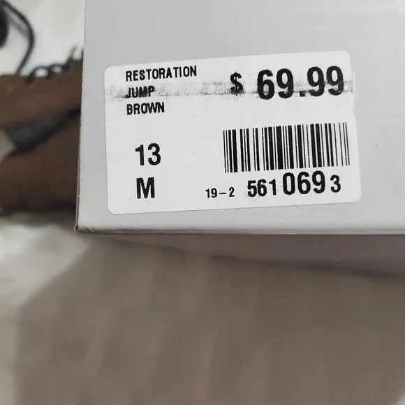 Restoration boots sz 13