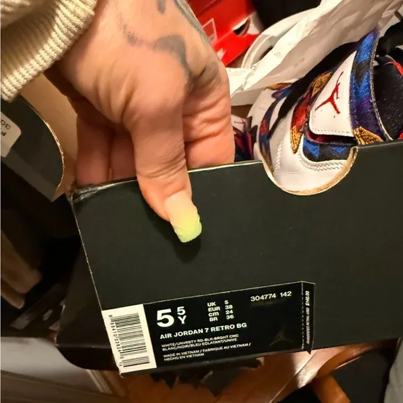 RETRO “nothing but net” JORDAN 7