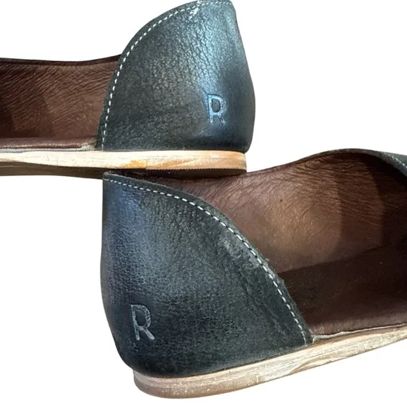Roan by Bed Stu Womens Irie Leather Slip On Flat Sandals Sandals