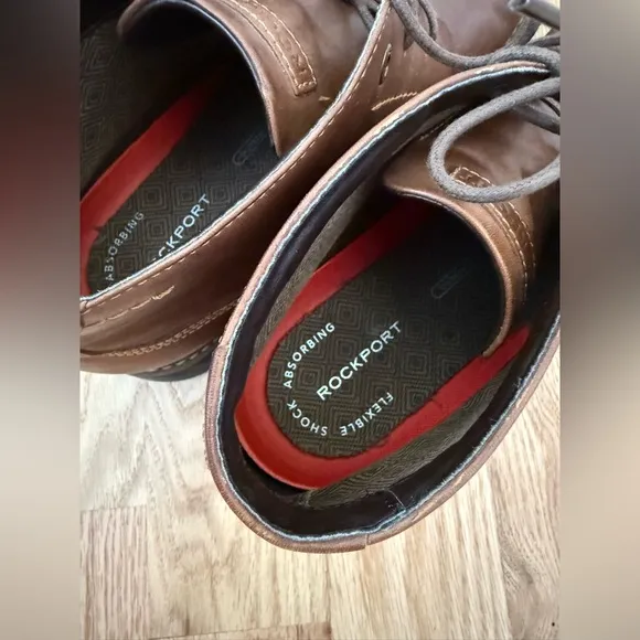 Rockport Classic Break Leather Chukka Boots Shoes Mens Size 11.5 Brown