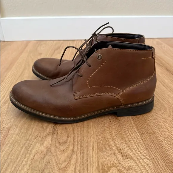 Rockport Classic Break Leather Chukka Boots Shoes Mens Size 11.5 Brown