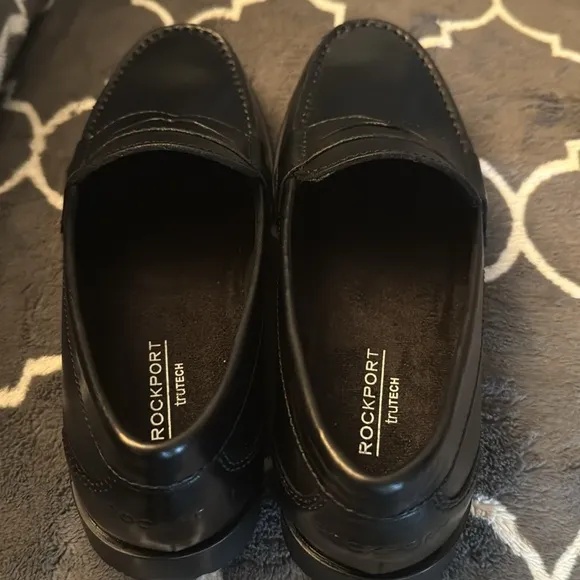 Rockport Men's Black Loafers