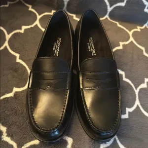 Rockport Men's Black Loafers
