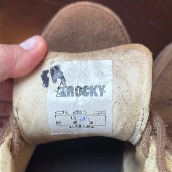 Rocky Men's Brown Suede Boots