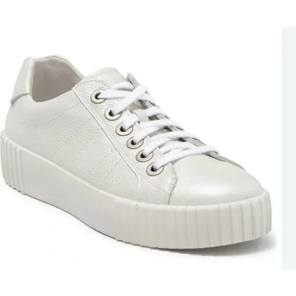 ROMIKA Montreal Fashion Sneaker In Off White Size 40 US 9 Women's Leather