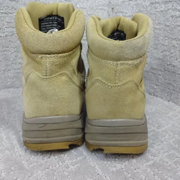 Rothco Steel Shank Men's Size 11R Desert Tan Suede Lace up Boots 5368