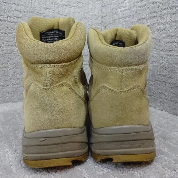 Rothco Steel Shank Men's Size 11R Desert Tan Suede Lace up Boots 5368