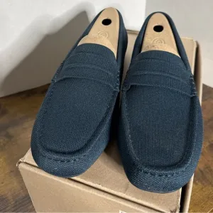 Rothy's Blue Loafers Slip-Ons Modern Design
