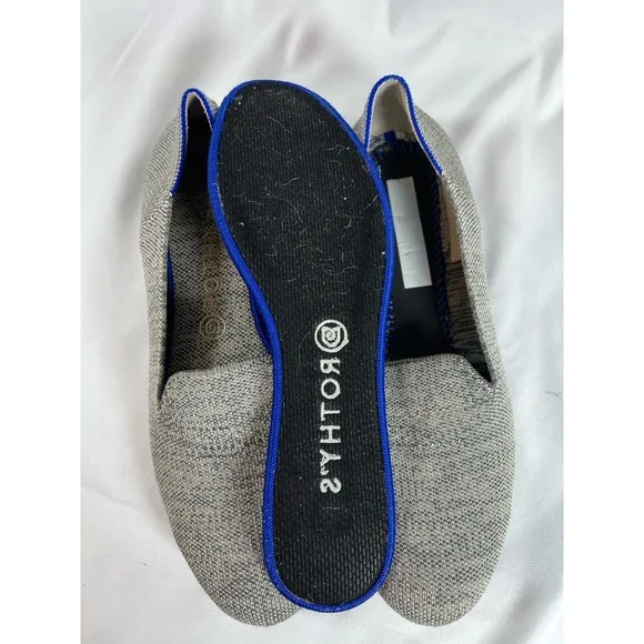 ROTHY'S Gray Heather Loafers Women's 11 Casual Comfort Quit Luxury Minimalist