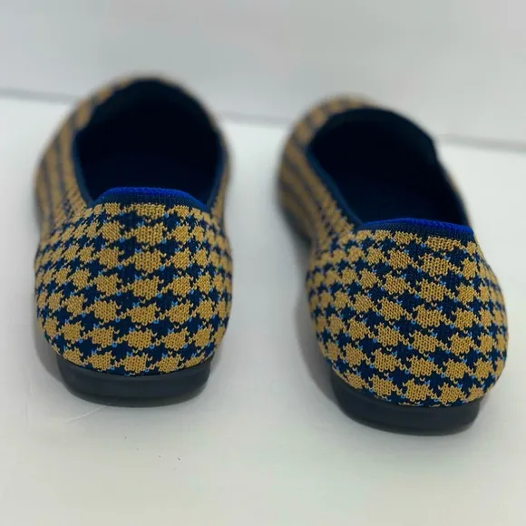 Rothy’s || RETIRED Woman’s Sapphire and Camel Loafers NIB Size 9