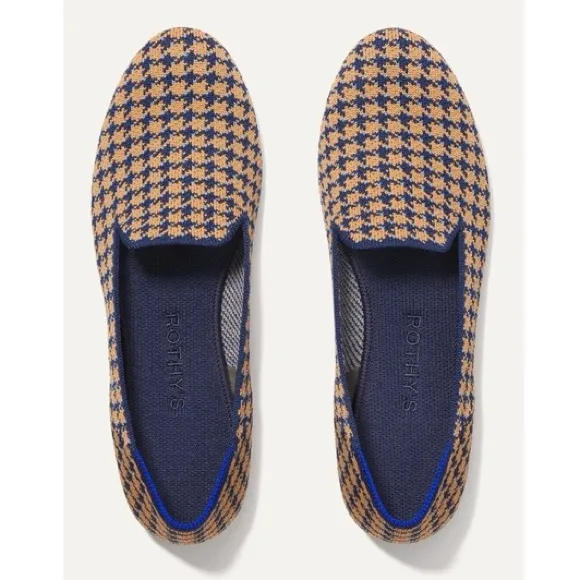 Rothy’s || RETIRED Woman’s Sapphire and Camel Loafers NIB Size 9