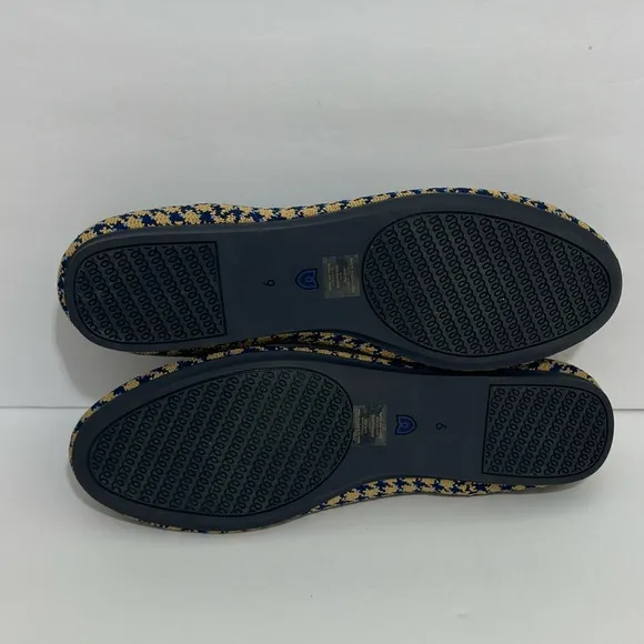 Rothy’s || RETIRED Woman’s Sapphire and Camel Loafers NIB Size 9