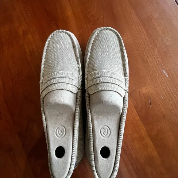 Rothy’s The Driver Loafers – Women’s Size 11, Sand Beige Knit
