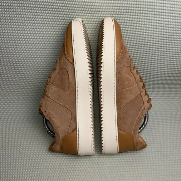 Royal Republiq Fashion Sneakers Leather Suede Men’s Size 8.5 Lite Brown