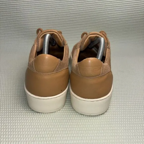 Royal Republiq Fashion Sneakers Leather Suede Men’s Size 8.5 Lite Brown