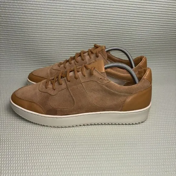 Royal Republiq Fashion Sneakers Leather Suede Men’s Size 8.5 Lite Brown