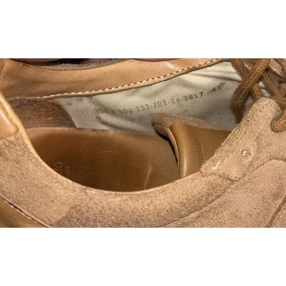 Royal Republiq Fashion Sneakers Leather Suede Men’s Size 8.5 Lite Brown