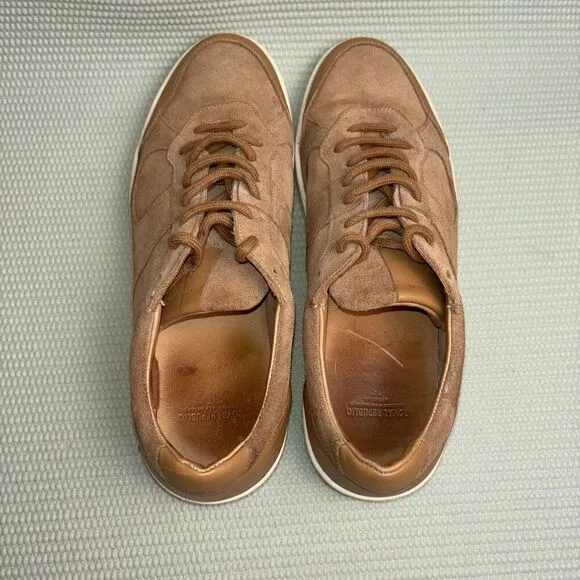 Royal Republiq Fashion Sneakers Leather Suede Men’s Size 8.5 Lite Brown