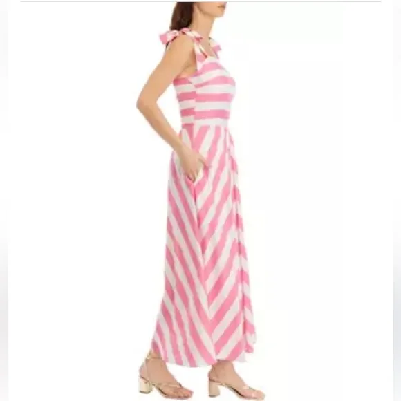 Sail to Sable Striped Megan Dress